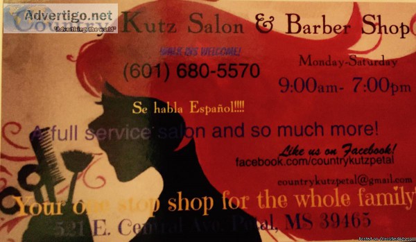 Country Kutz Salon and Barber Shop Is Now Hiring Nail Tech s Sty