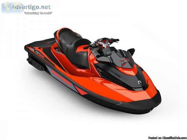 New 2016 Sea-Doo RXT-X 300 Personal Watercraft in Black and Red 