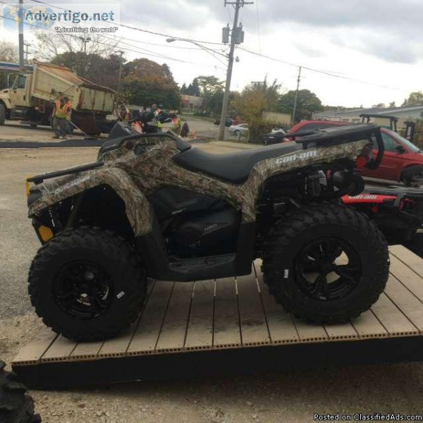 As LOW as 79 per month New 2015 Can-Am Outlander L DPS 450 ATV  