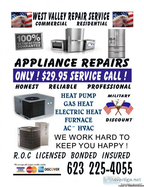 Call us for All your HEATING SYSTEM REPAIRS Furnace AC HvAc Cent