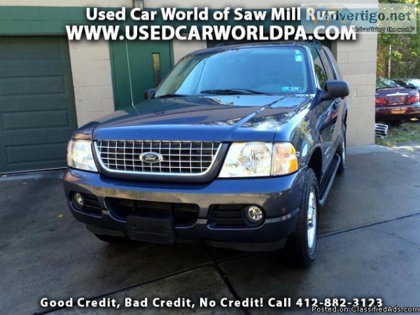 2004 FORD EXPLORER XLT 4WD 3rd Row CD Cruise All Power 95k