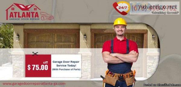 Get 75 off on Garage Door Repair Service in Redan Atlanta