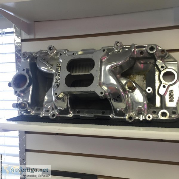 3 GM intake manifolds ( one chrome)