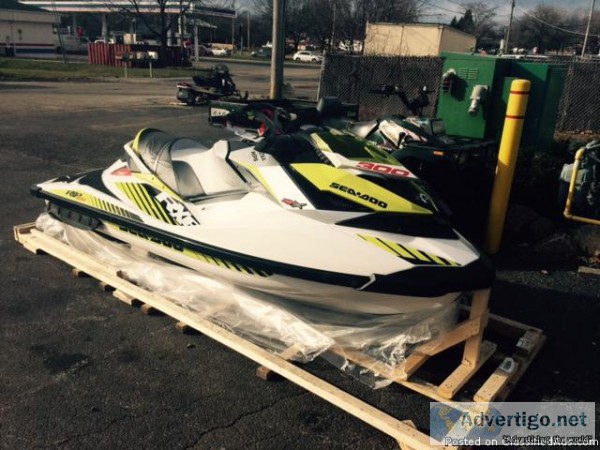 New 2016 Sea-Doo RXP-X 300 Personal Watercraft in White  Dayglow