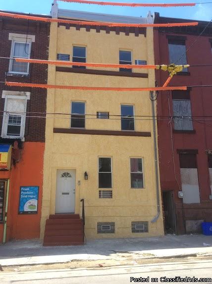 1424 w york st phila pa 19132   3 bedroom and 2 baths for rent