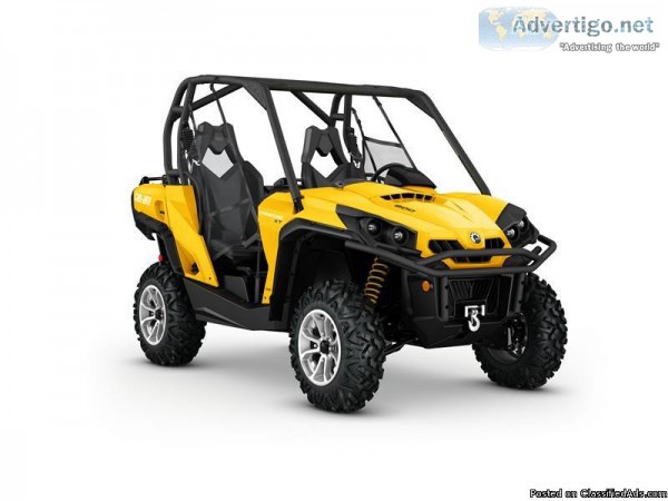 New 2016 Can-Am Commander XT 800R in Yellow 2016AED