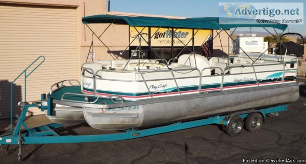 1997 Playcraft Power Toon - Triple Tube Pontoon 26  IO