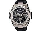 Casio G-Shock G-Steel Smoke Dial SS Resin Chrono Quartz Men s Wa