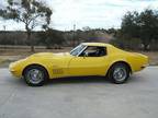 1971 Yellow Chevrolet Corvette