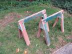 FREE TWO SAWHORSES (City of Fairfax VA)