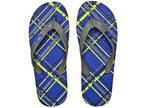 Showaflops Men s Antimicrobial Shower and Water Sandals - Plaid