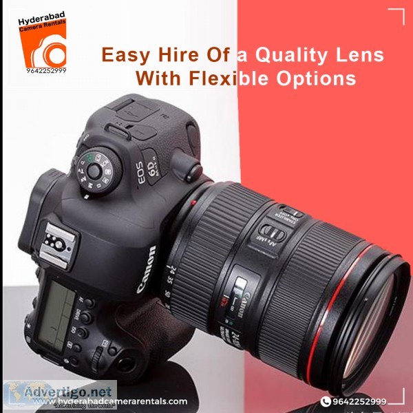 Hyderabad camera rentals 