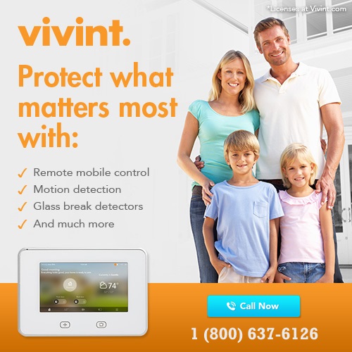 Vivint home security 1800-637-6126 free 