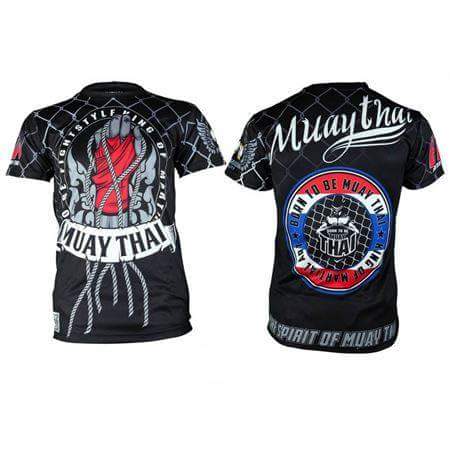 Muay thai fight style t-shirt