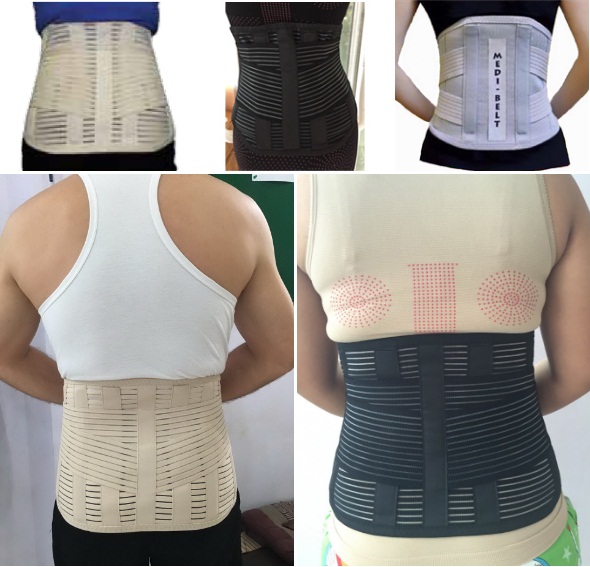 Back support belts from thailand