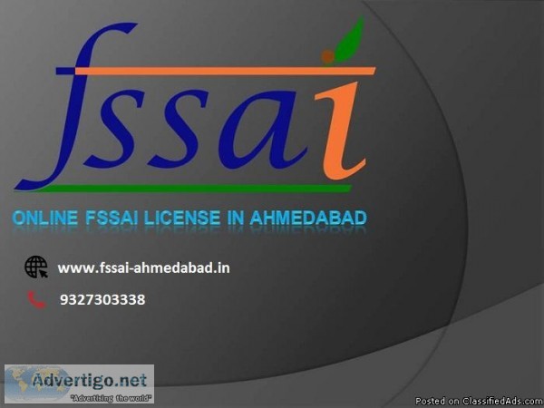 Fssai-ahmedabad.in  Online fssai license in Ahmedabad