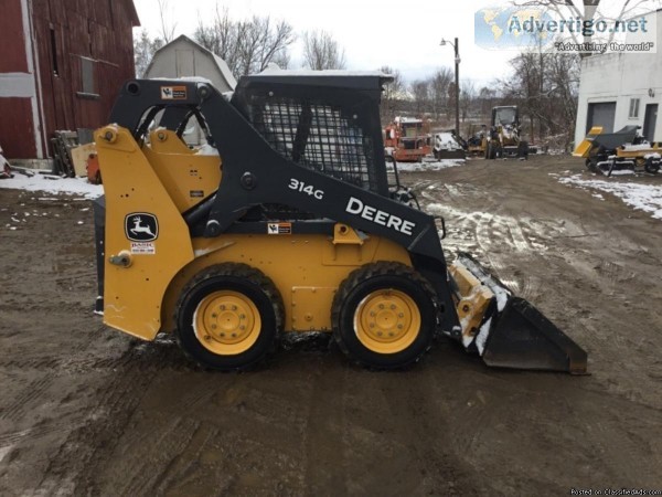 2017 John Deere 314G Skidsteer