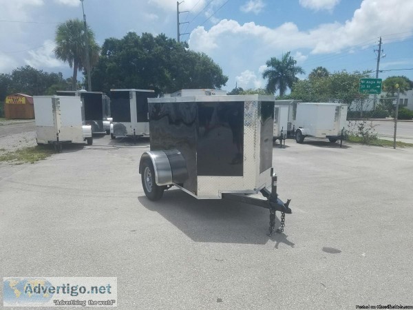 4 x 6 Enclosed Trailer Barn Doors