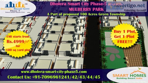 Buy plots in india s first smart city dh