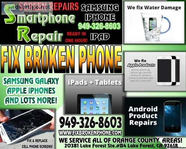 WE FIX iPHONES 678 WITHIN 1 HOUR AFFORDABLE