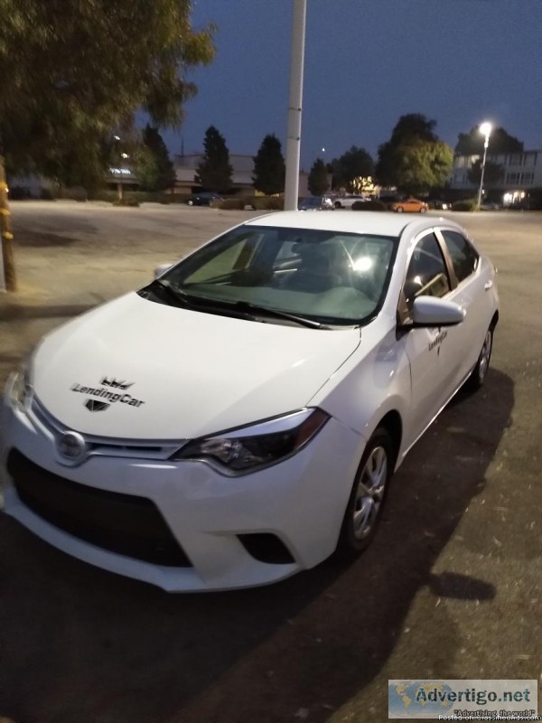 2015 toyota corolla