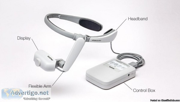 Brother AirScouter WD-200B Head-Mounted Display HUD