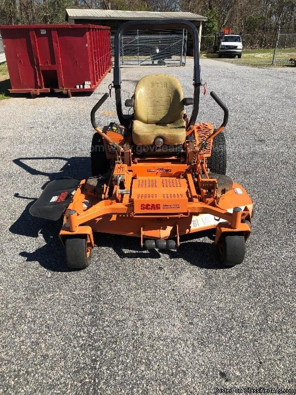 61" Scag Zero Turn mower