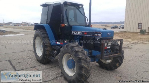 1994 FORD NEW HOLLAND 6640 4WD TRACTOR