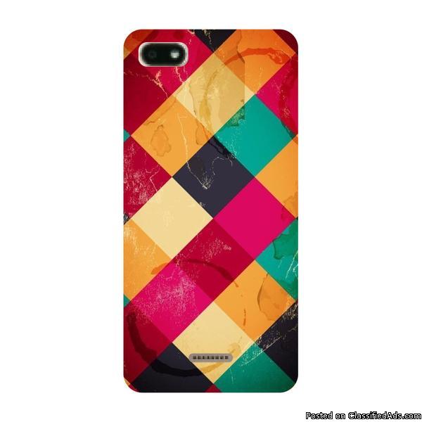 Back Cover of  Redmi 6A Available with Majestic Design