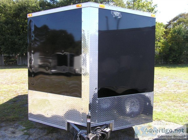 8.5 x 20 Enclosed Trailer Ramp SideDoor