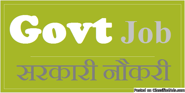 Govt jobs notification