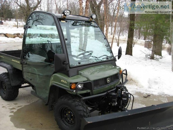 2008 John Deere Gator XUV 850 Diesel wSnowPlow  2800