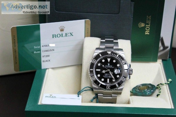 Rolex Submariner 116610LN Black Dial