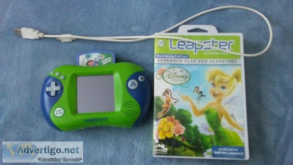 Leap Frog Leapster 2 (comes with 2 learning cartridge games)