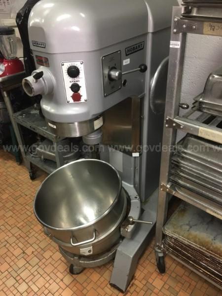 Hobart H-600T 60Qt Mixer With Attachments