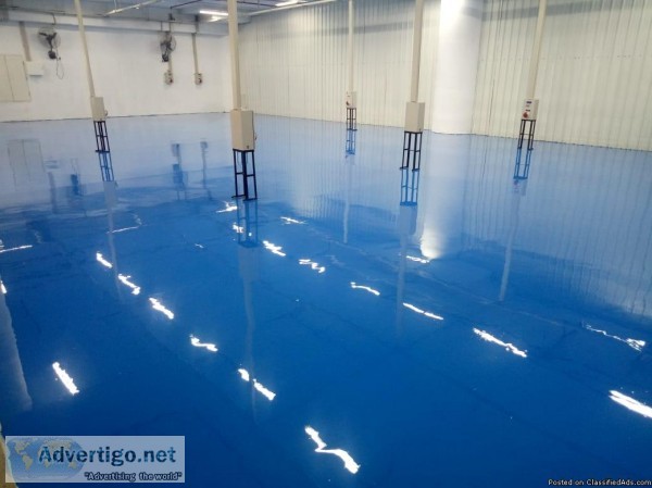 Best epoxy flooring Contractor Tri Polarcon Pvt Ltd