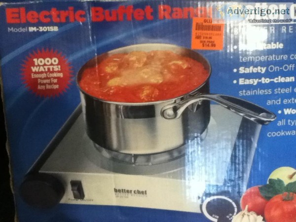 Electric Buffet Range