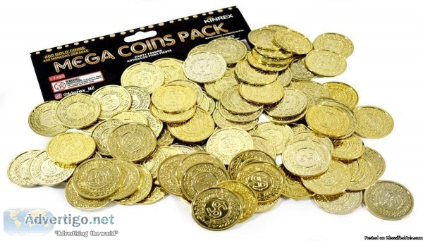 KINREX Plastic Gold Coins