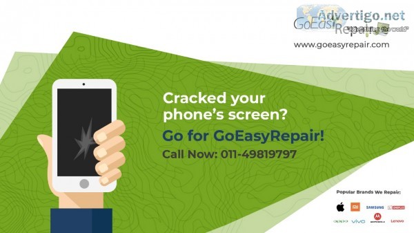 Mobile screen repair at home