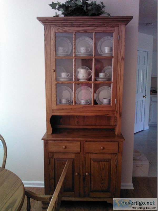 Dining Table and Hutch