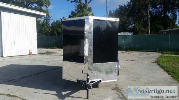 6x10Enclosed Trailer with EXtra Height