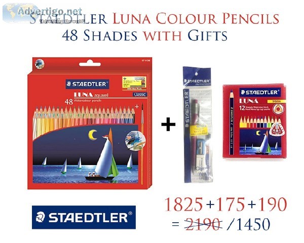 Staedtler Luna Watercolor Pencil (Pack of 48)