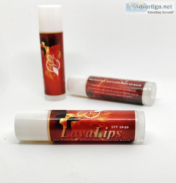 All Natural Spicy cinnamon lip balm