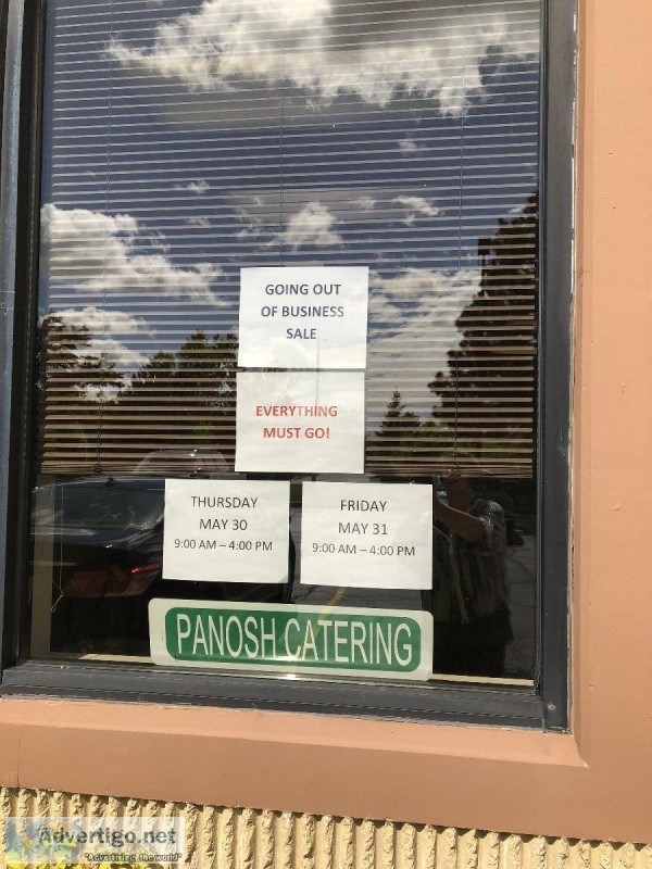 Catering CompanyGoing out of Business