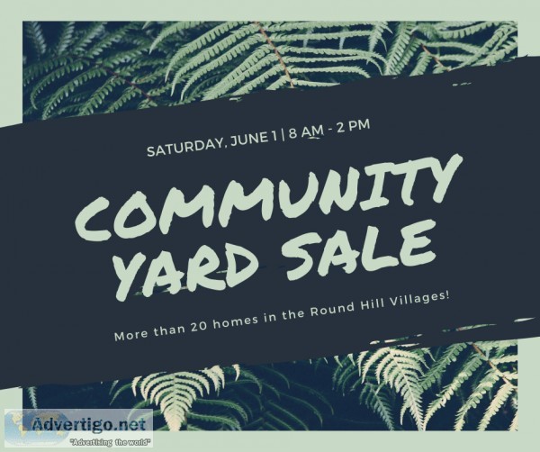 Over 20 Yard Sale Locations - Villages of Round Hill