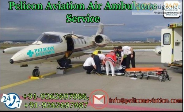 Latest ICU Setup Air Ambulance in Patna By Pelicon Aviation