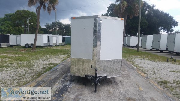 6x 10 Enclosed Trailer with Extra Height