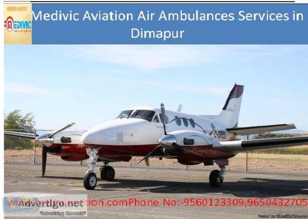 Book the Impressive Air Ambulances Services in Dimapur