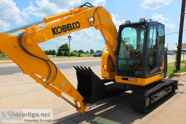 2012 KOBELCO SK70SR EXCAVATOR SUPER CLEAN  ONLY 1432 HRS