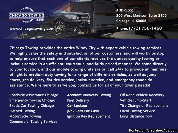 Chicago Accident Recovery Towing